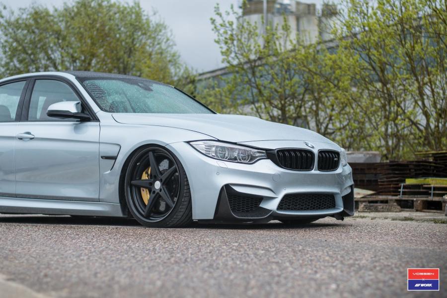Детали экстерьера BMW M3 Sedan on Vossen Wheels (VWS-3) 2017 года  (фото 15 из 44)